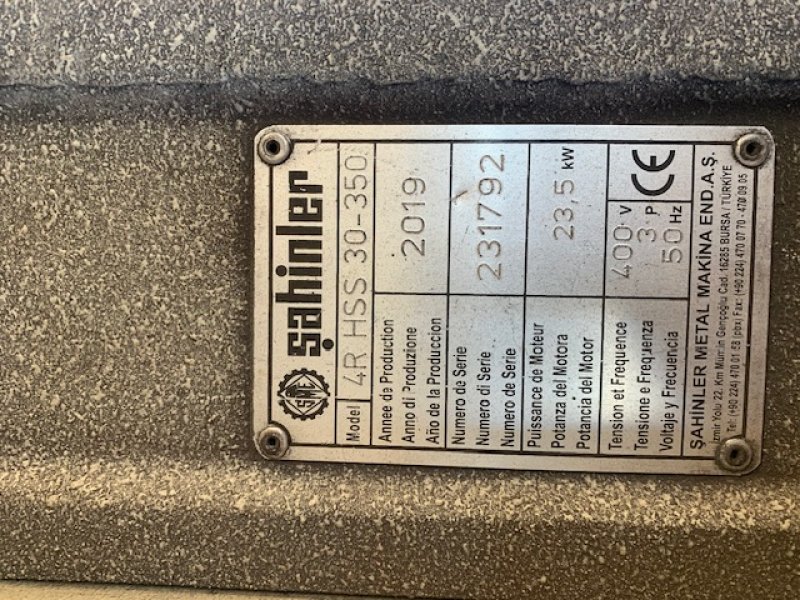 SAHINLER 4R HSS 30-350  2019
