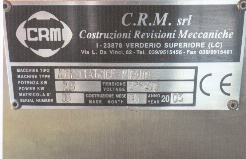 CRM MILANO  2003