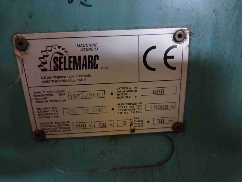 TOS SKQ 12 CNC  1983