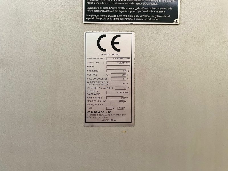 MORI SEIKI sl 303 BMC 